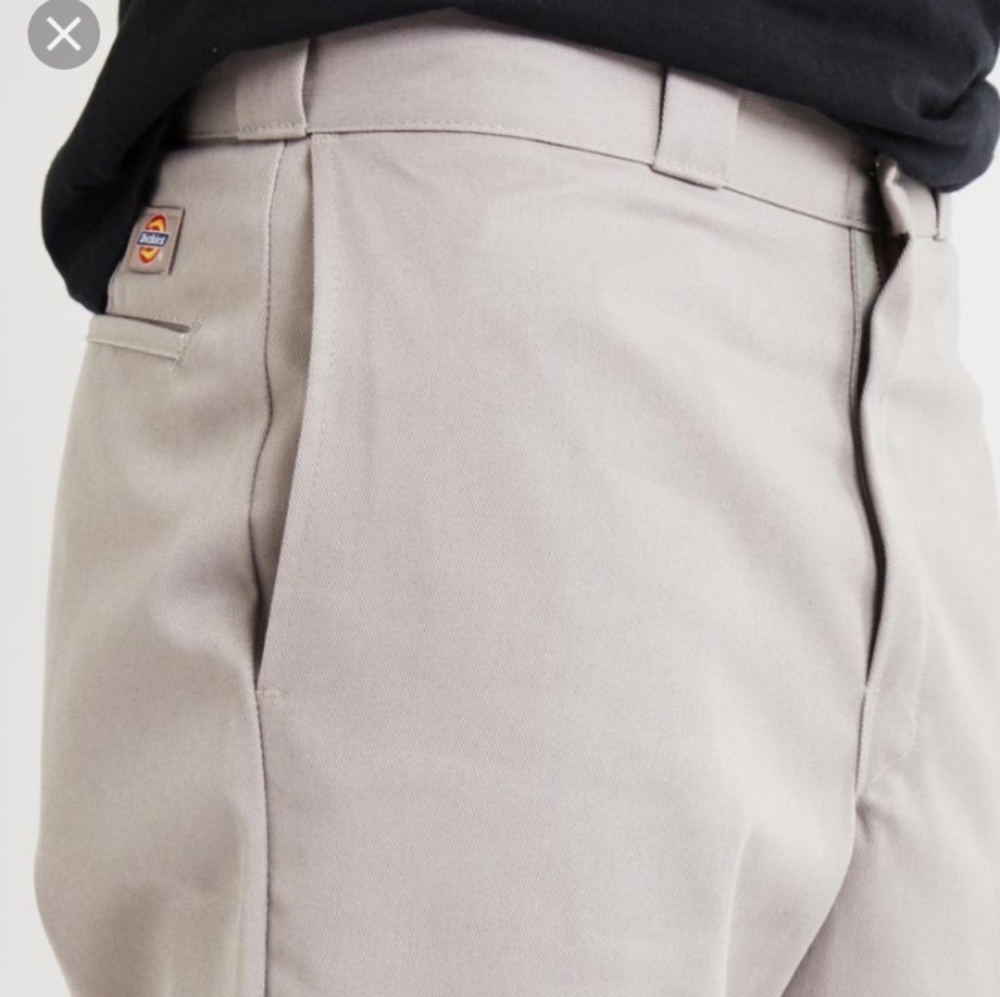 💥Mens dickies 874 work pants 28×30 light grey